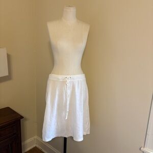 Juicy Couture White Skater Skirt